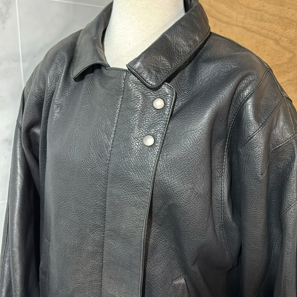 Vintage the leather warehouse leather jacket size S